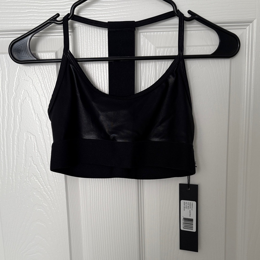 Noli Midnight Black Sports Bra